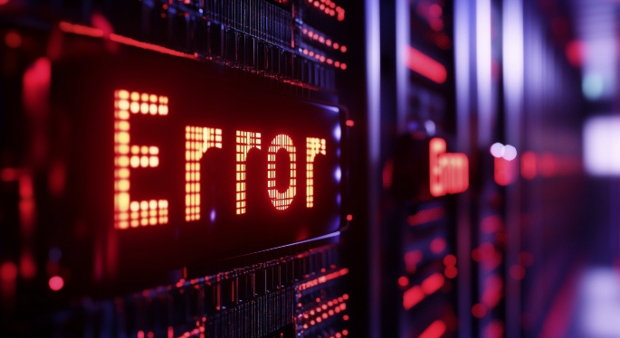 Troubleshooting illustration; use the actual console error to diagnose the installation